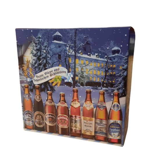 karácsonyi bajor díszdobozos sörcsomag